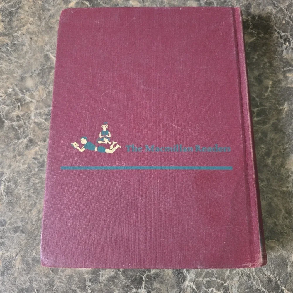 Vintage Book SHARING TOGETHER 1949 Beckley-Cardy School Textbook Junk Journaling